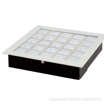 25x3W LED ceiling light with CE/RoHS marks, 90lm/W, high power, 75W